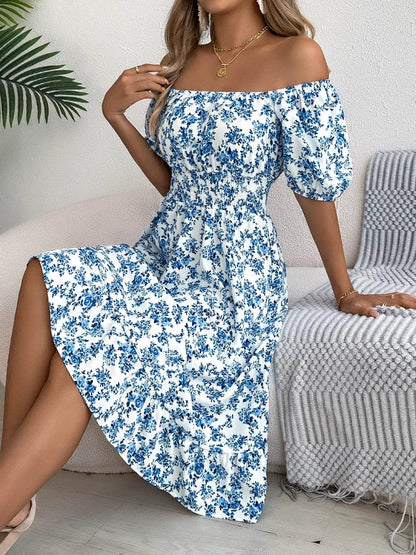 Ruffled Hem Floral Puff Sleeve Dress Sky Blue Trendsi 61b2aa72-63e4-4c2a-9c9b-cfc54d1debb2-Max-Origin