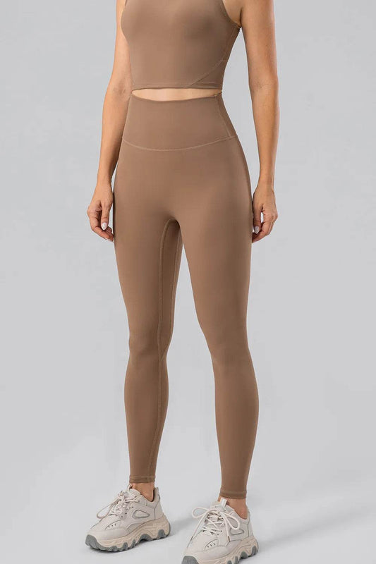 High Waist Wide Waistband Active Leggings Camel Trendsi 61c1f5ed-4695-48b6-b611-b6b6e5808239-Max