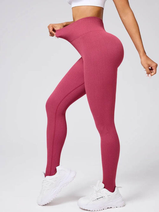 High Waist Stirrup Active Leggings Trendsi 61ff417f-2cbf-49d5-ba47-32deb8431a5b-Max