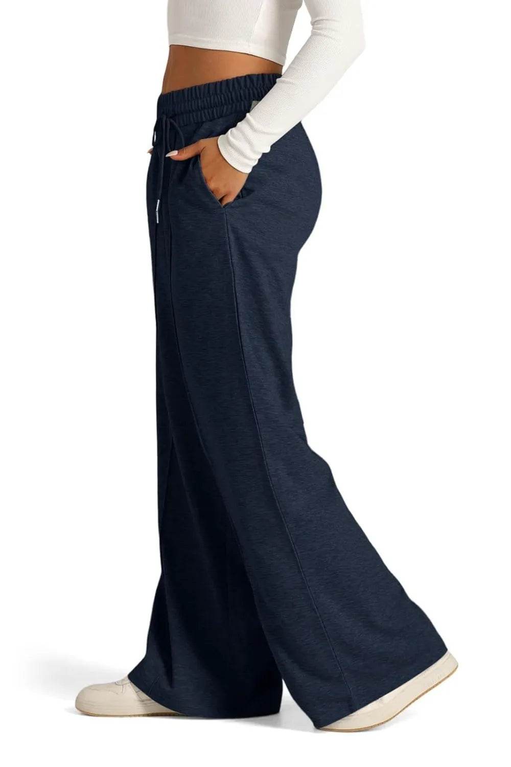 Drawstring Elastic Waist Wide Leg Pants Trendsi 6218224d-dff6-4013-bdf3-2729ab0b9325-Max