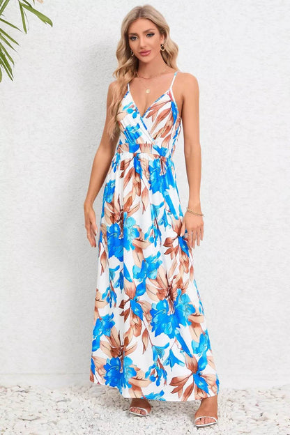 Printed Surplice Maxi Cami Dress Light Green Trendsi 62cc5dc9-5177-4c75-8607-9b3fe0d08fca-Max