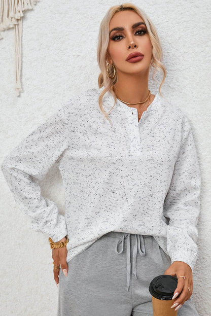 Buttoned Long Sleeve Top Trendsi 62f396a5d5cc48b7b8b71d40e8e5a0ad-Max
