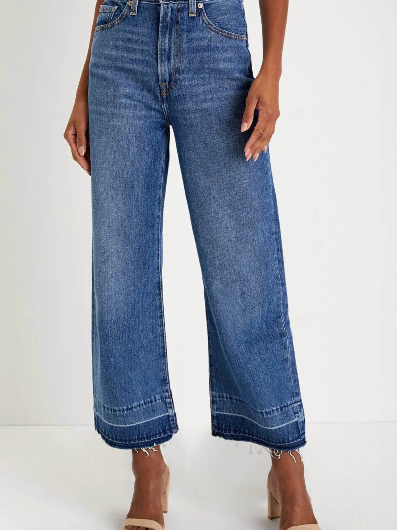 High Waist Wide Leg Washed Jeans Trendsi 645b8f89482c49b59bf3487e25950f62-Max-Origin