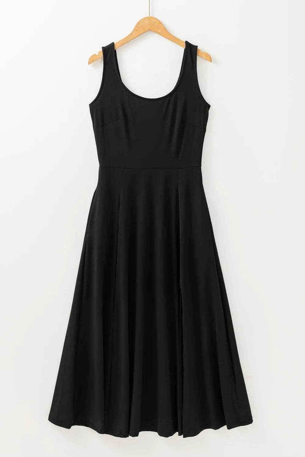 Side Slit Scoop Neck Wide Strap Dress Trendsi 645c4433-a04c-4343-aa31-1aad5e22103e-Max