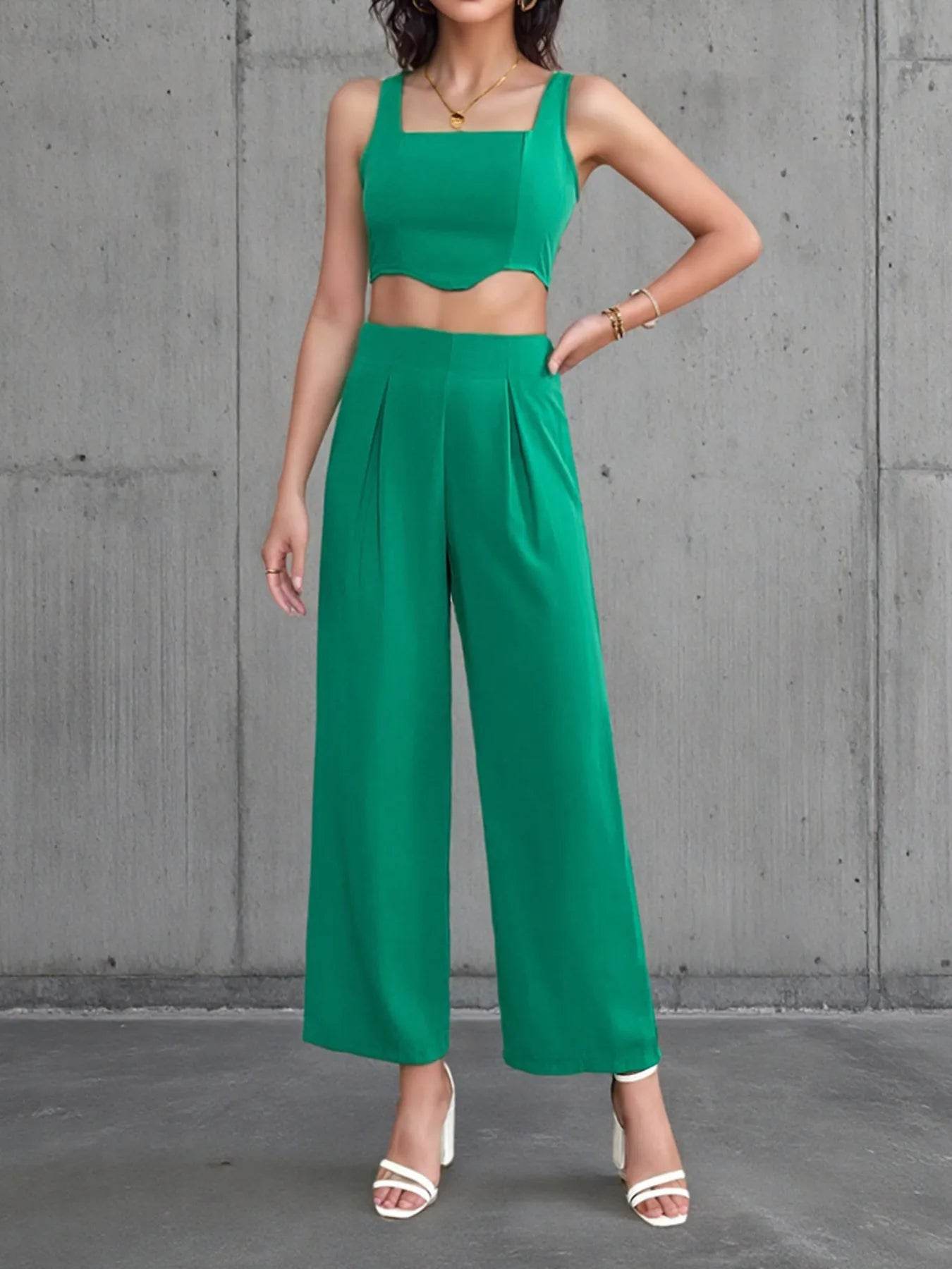 Square Neck Tank and Pants Set Trendsi 6468ca69914c441f9f012cc6bd7bf47c-Max-Origin