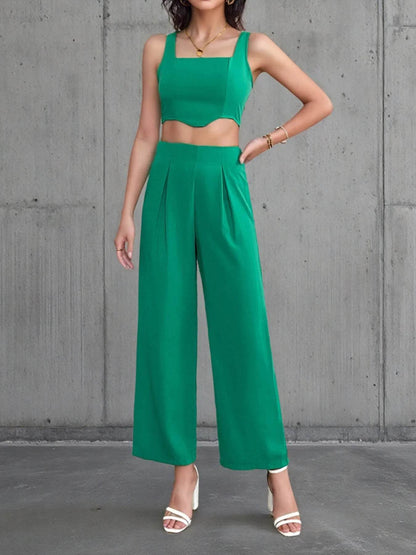 Square Neck Tank and Pants Set Trendsi 6468ca69914c441f9f012cc6bd7bf47c-Max-Origin