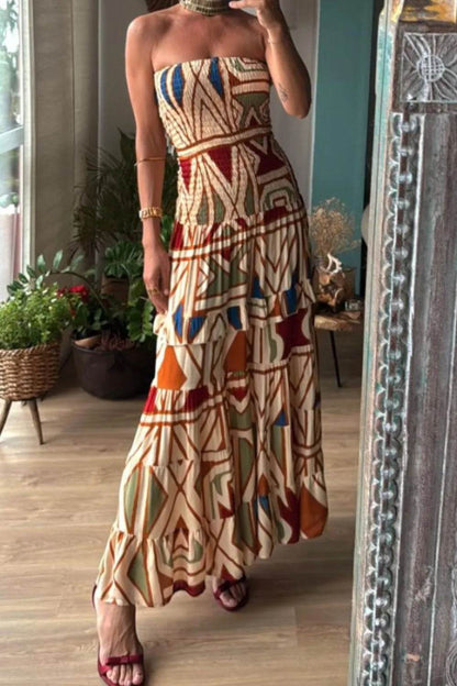 Smocked Printed Tube Dress Multicolor Trendsi 64f363a4-ef50-4c79-b7ef-1cf6a18563cf-Max-Origin