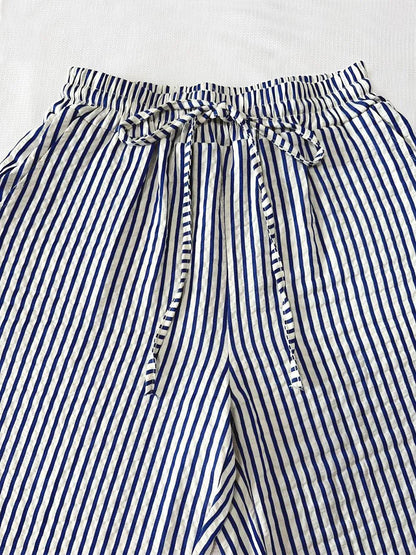 Drawstring Striped Elastic Waist Pants Trendsi 650875ec-81e4-4175-b07d-b11db01c1064-Max