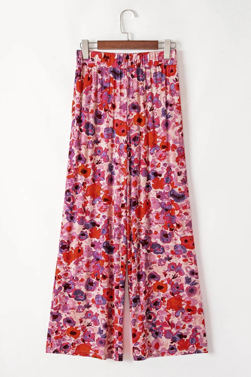 Floral Wide Leg Elastic High Waist Pants Trendsi 6564c5d7-9afa-4be8-8dbb-cc576ad261a2-Max