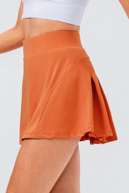 High Waist Pleated Active Skirt Trendsi 65707213-fba5-488c-9471-f022c4a8737e-Max