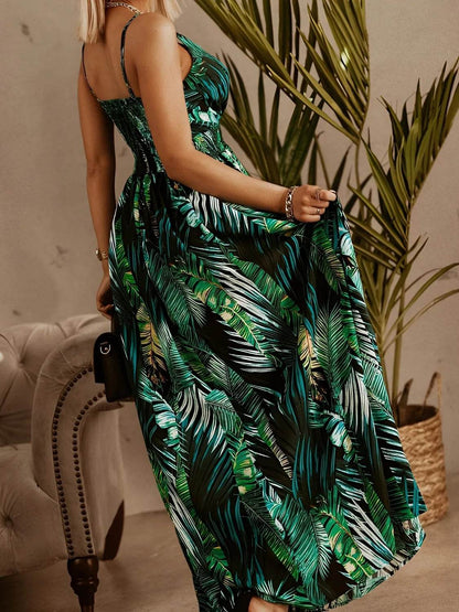 Smocked Printed Surplice Maxi Cami Dress Trendsi 657419d8-a1aa-4bd6-a31f-619291de2dc8-Max-Origin