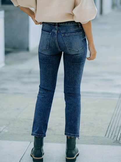 Distressed High Waist Jeans Trendsi 657e85369c504eefaaffd40c27c79f0a-Max-Origin