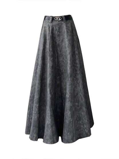 A-Line Maxi Skirt Grey Trendsi 65ac9aee-568b-46cf-ae9a-7fb2fb830d39-Max-Origin