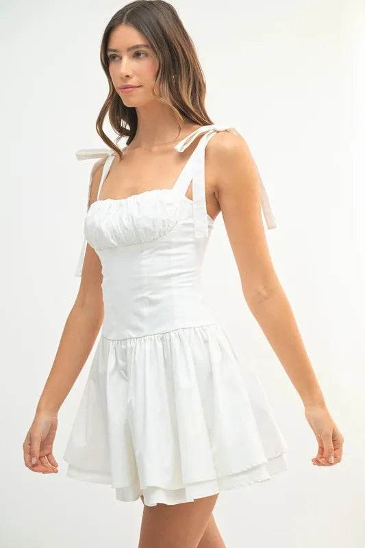 MABLE Shoulder Tie Corset Panel Mini Dress Trendsi 65b7350ca0c34ed19d9c536f4dc5f78c-Max-Origin