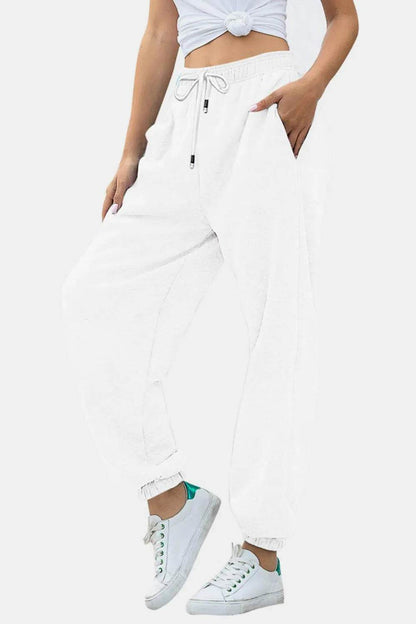 Elastic Waist Joggers with Pockets Trendsi 65d103d0-9db6-470a-a961-cedaf077da49-Max