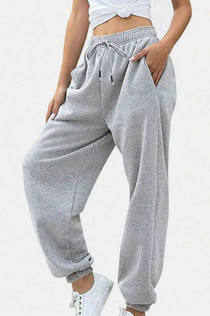 Elastic Waist Joggers with Pockets Trendsi 667a0d16-b82a-4585-a8b3-10d1227f4638-Max