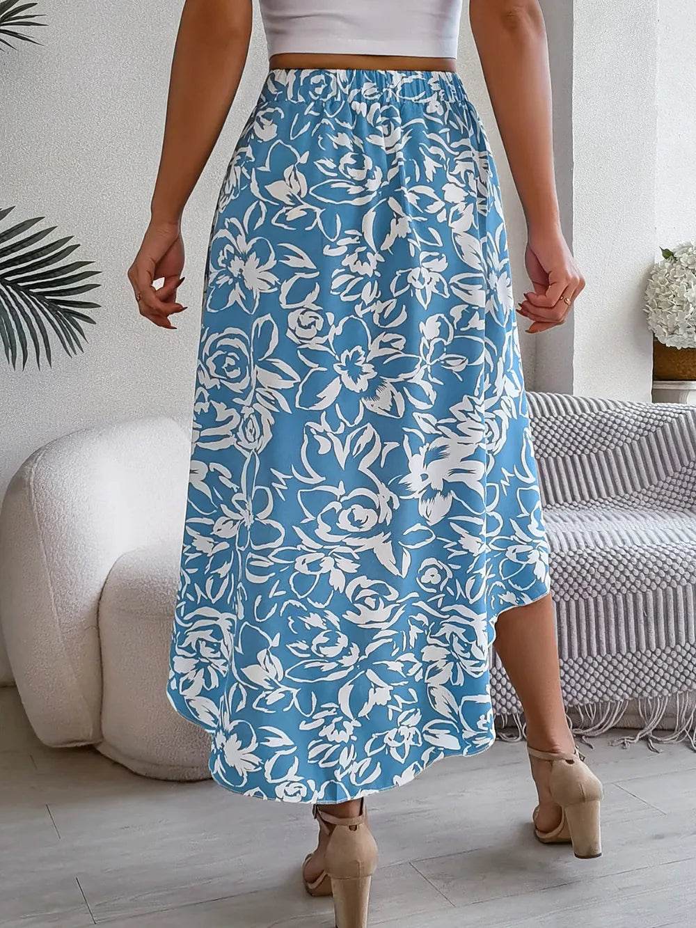 High-Low Printed High Waist Skirt Trendsi 66eea58a-2ea0-46dc-86ed-90ad741f9f95-Max