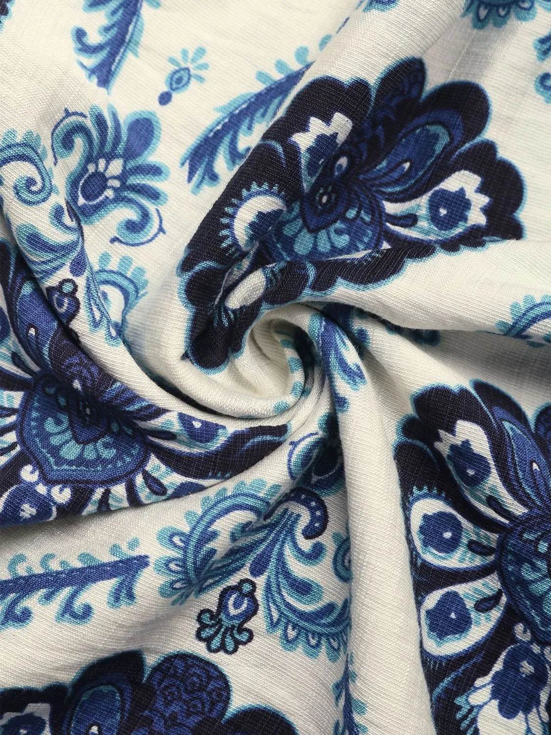 Printed V-Neck Cap Sleeve Dress Trendsi 675bd5d9-224f-474b-958e-6e48c2f5ba26-Max-Origin