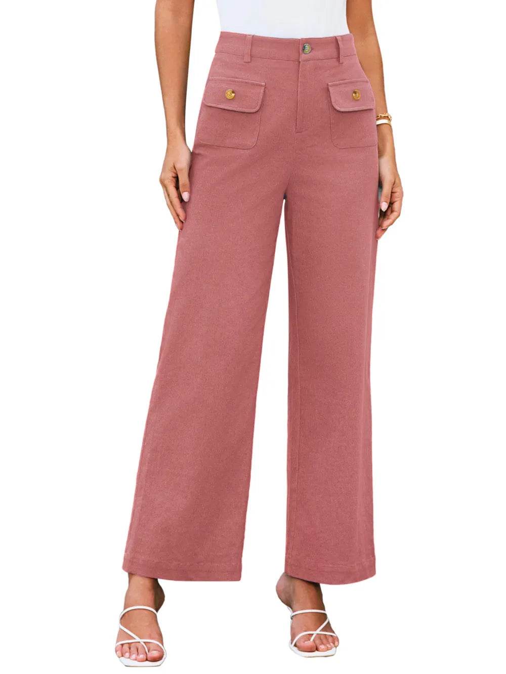 High Waist Wide Leg Pants Trendsi 6797853a-79cb-4ade-8dc7-eda7fd8defe6-Max