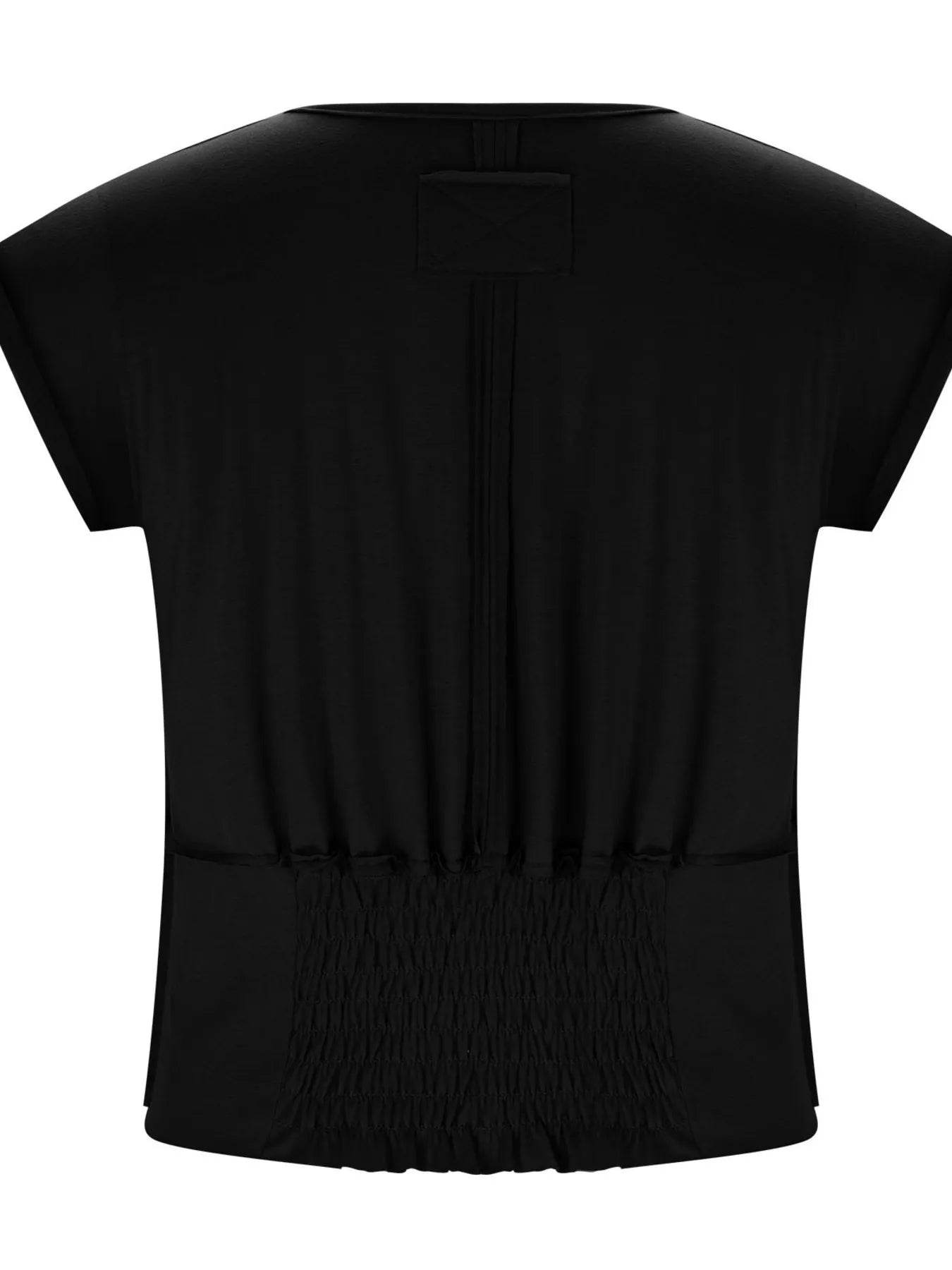 Deep V-Neck Cropped T-Shirt Trendsi 67faf59a76d2450faaecb05a9ee1e455-Max-Origin