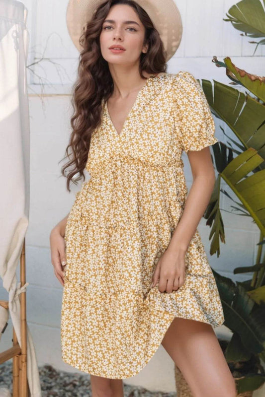 Floral Short Sleeve Surplice Frilly Tiered Mini Dress Trendsi 67fc280f-b4e5-488b-87e7-c42ca5ce96bb-Max-Origin
