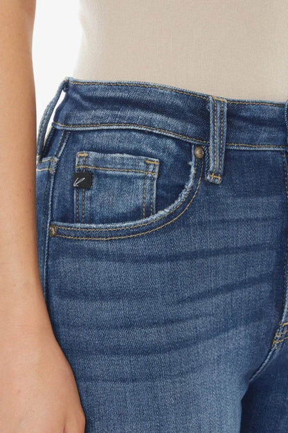 Kancan Raw Hem High Waist Cropped Jeans Trendsi 68150d6b-adb1-42a2-a2fc-b580fe7cb5af-Max