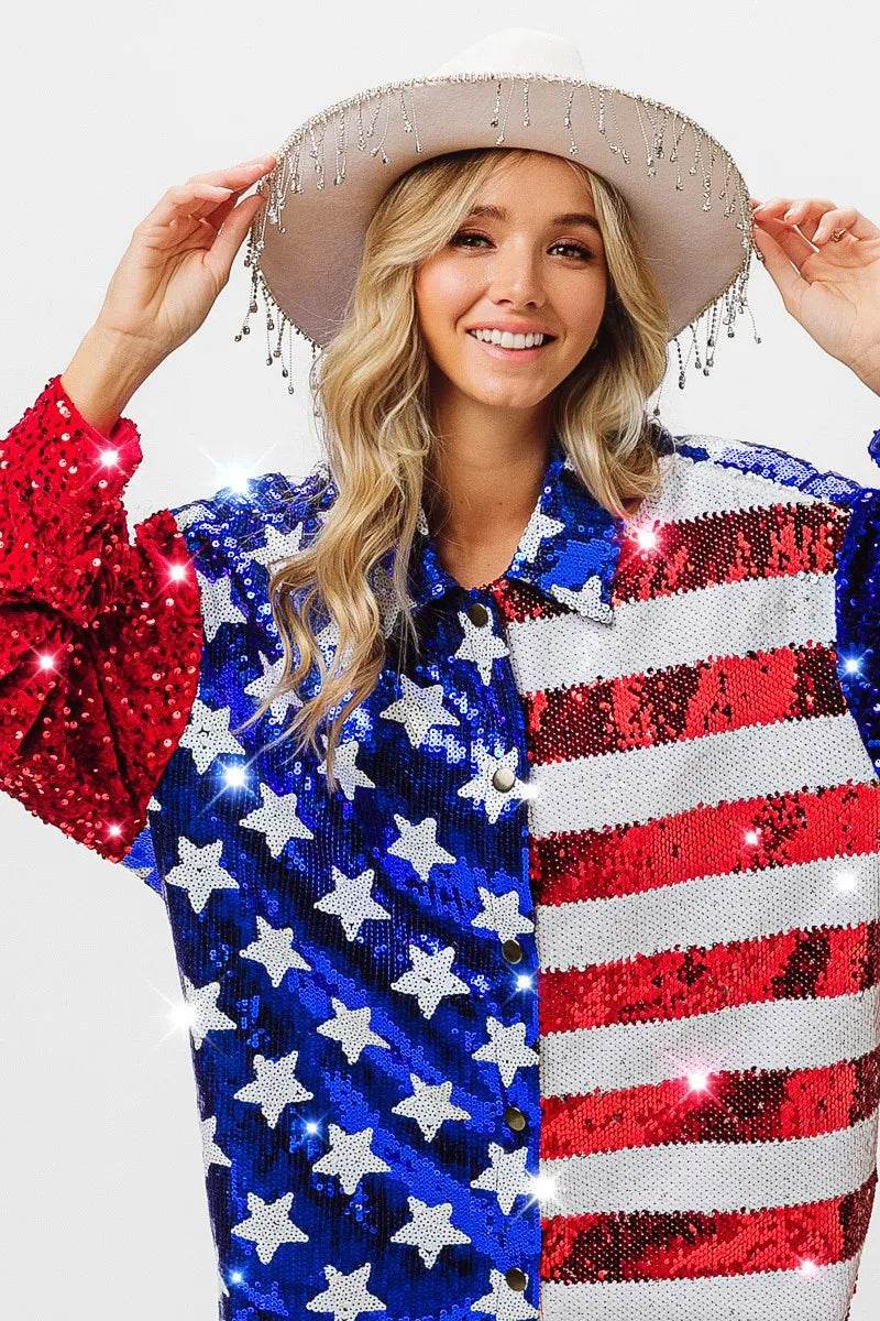 BiBi Velvet Sequin American Flag Shirt Trendsi 688d63a5705d4b1fb6c263d336c0d8cd-Max-Origin