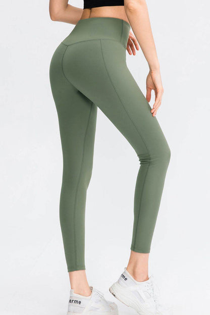 Wide Waistband Slim Fit Long Sports Pants Trendsi 692536c9d92a4715aca67975f6731fb6-Max