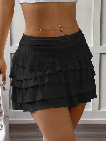 Ruffle Layered Mini Skirt Trendsi 696716fc-9ce9-46fa-bbcd-48899548addd-Max-Origin