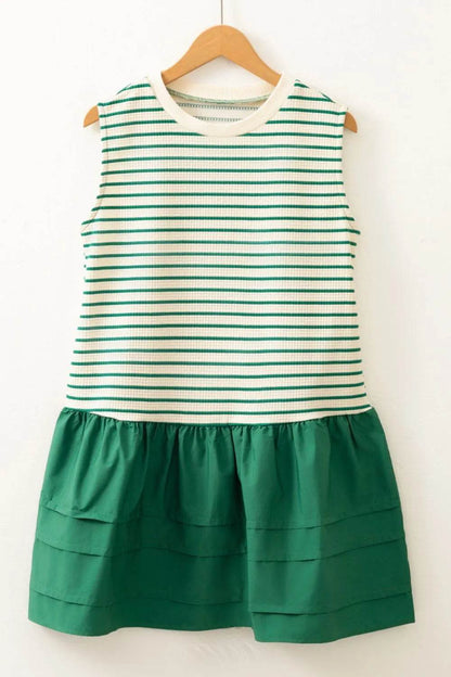 Stripe Woven Sleeveless Mini Dress Trendsi 69856aad-aa73-4157-a96c-c0c1f1da1abd-Max-Origin