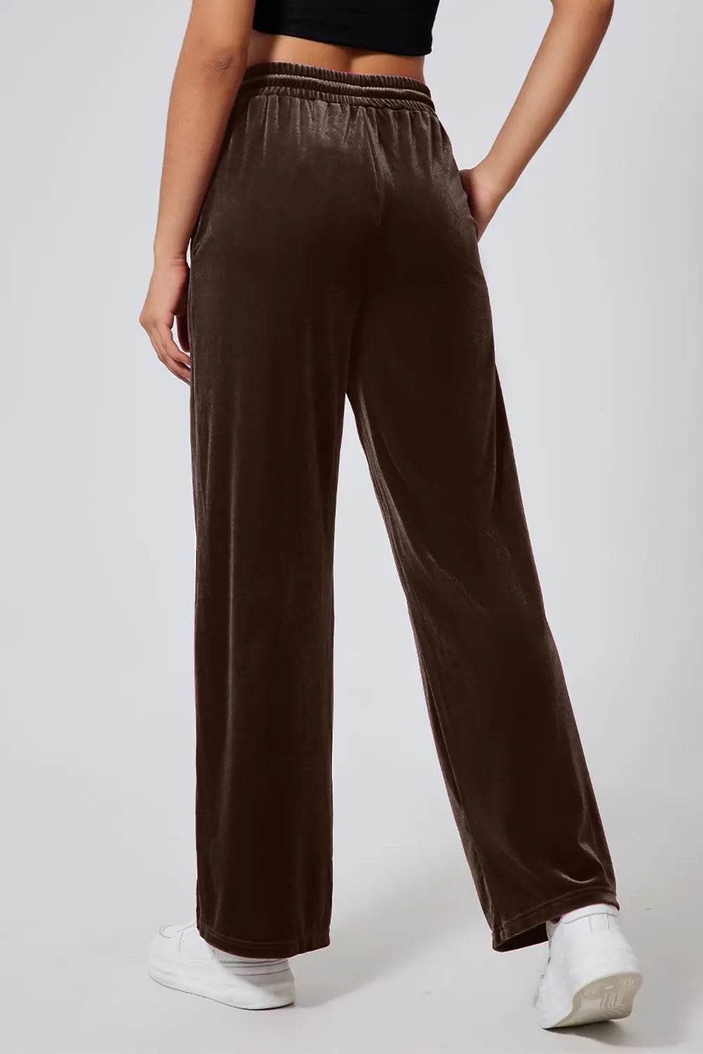 Drawstring Elastic Waist Straight Leg Pants Trendsi 69a79582-d3a9-4bda-aeba-634d4ff6fe44-Max