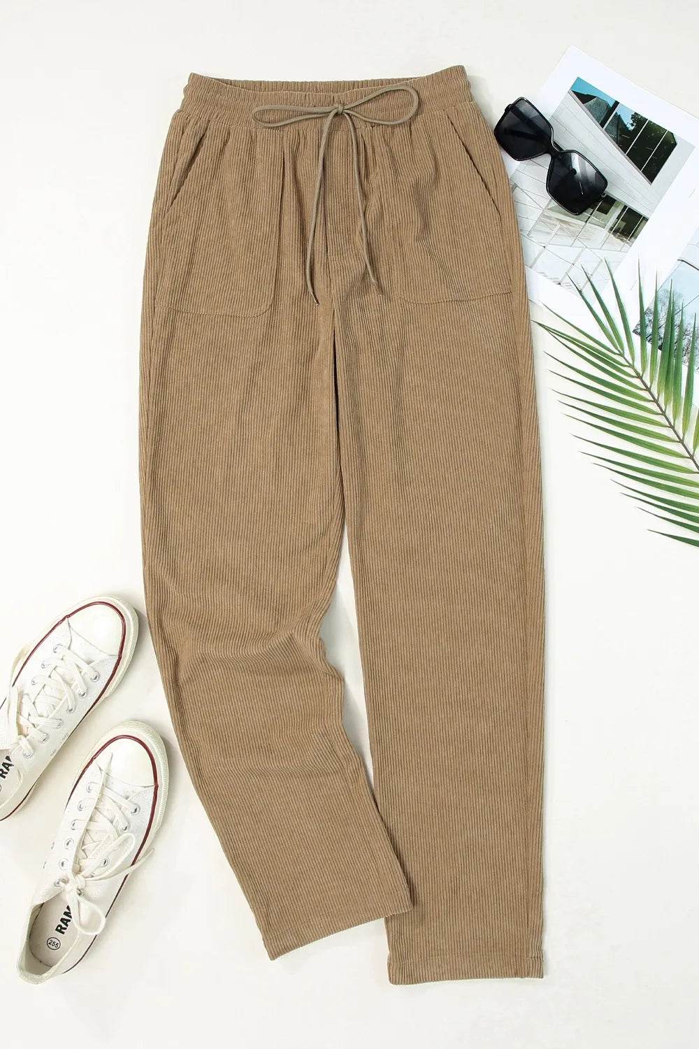 Drawstring Straight Pants with Pockets Trendsi 69c2306b-592d-4fcd-b476-5dae28373594-Max