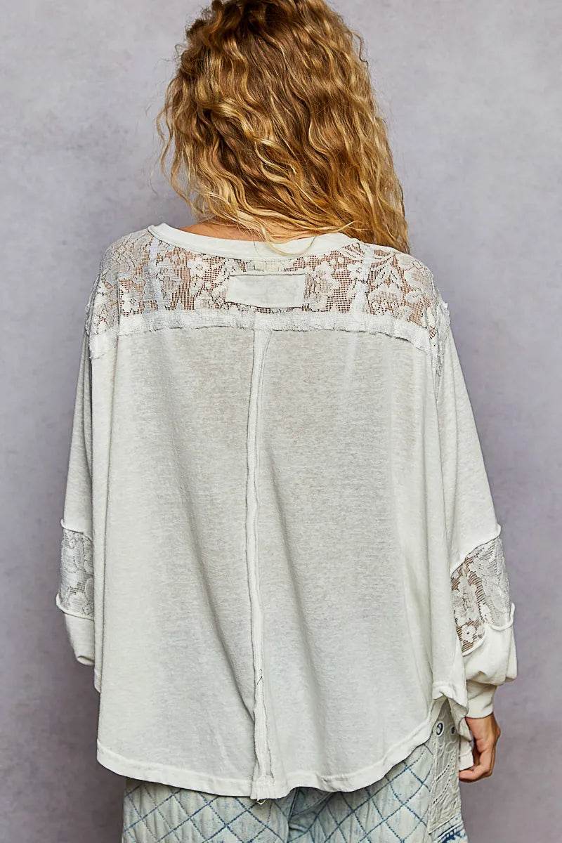POL V-Neck Long Sleeve T-Shirt with Lace Detail Trendsi 6a4b7fc5-b024-4dce-a76b-6276e93e5dd4-Max-Origin