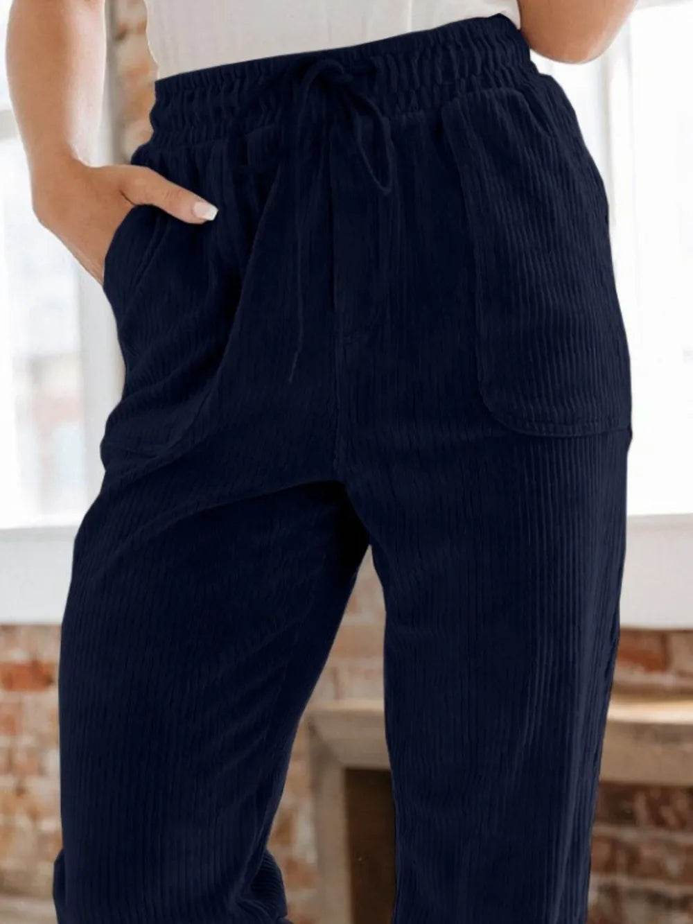 Drawstring Pants with Pockets Trendsi 6a643eaa-6518-4b0e-80e3-da3d377992ab-Max