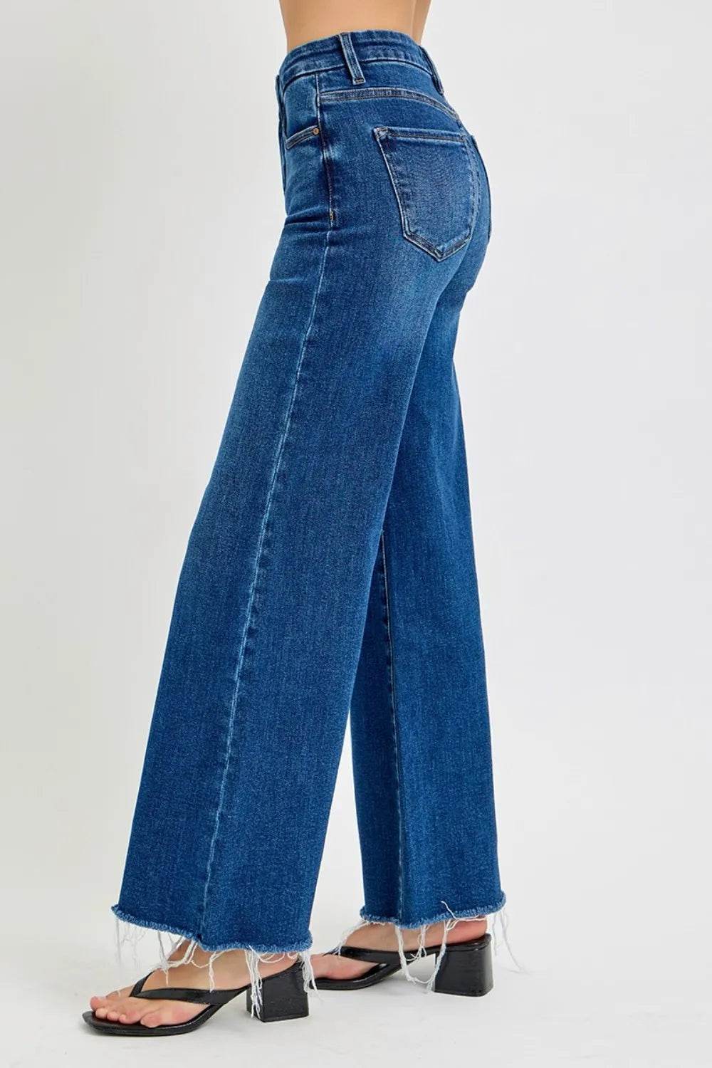 RISEN Tummy Control High Rise Wide Leg Jeans Trendsi 6aa0728e-68ae-4aeb-a4af-d47d547ce580-Max