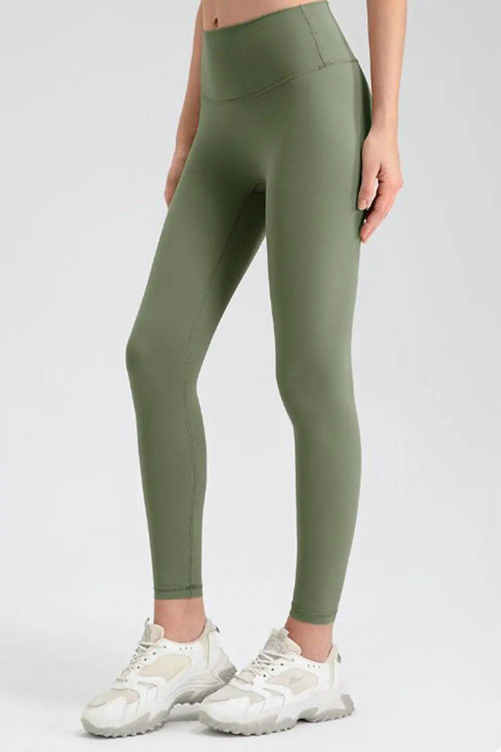 Wide Waistband Sport Leggings Trendsi 6ab1b88cd31f4b73a824b52d96ae45ee-Max