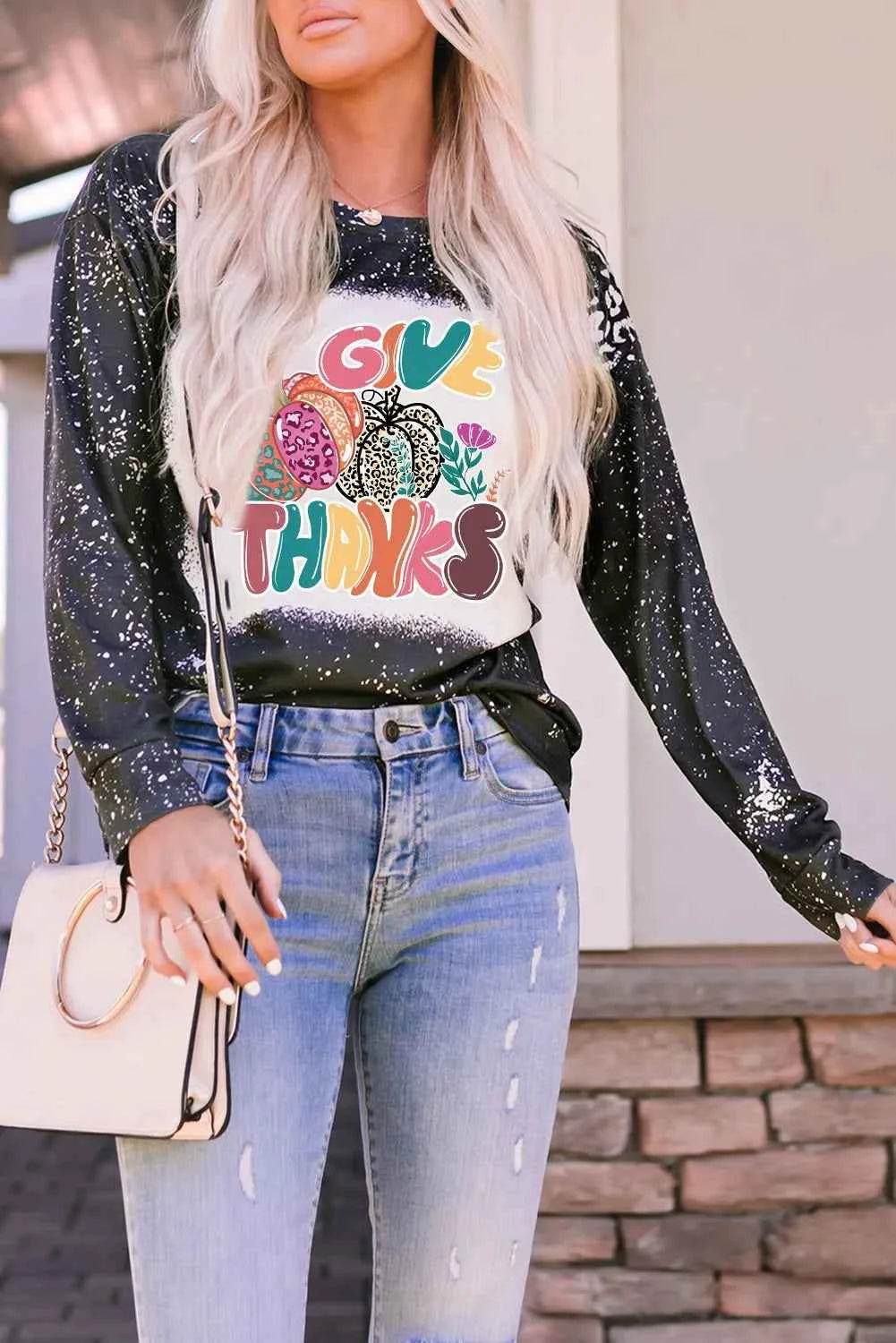 Pumpkin Graphic Round Neck Long Sleeve T-Shirt Trendsi 6ad3999f-90ff-413a-a188-eb3a2fc44af9-Max