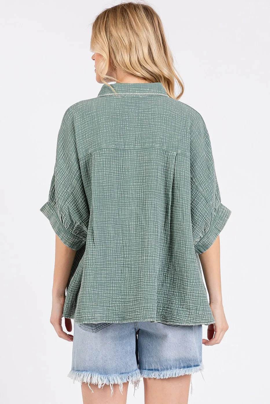 Mittoshop Mineral Wash Gauze Dolman Sleeve Button Down Shirt Trendsi 6af0bbe0f1584e168d086d1c95d61e09-Max-Origin