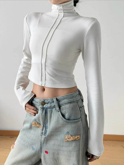 High Neck Long Sleeve Cropped T-Shirt Trendsi 6b00e78db9cd45c693ab6c077f587803-Max-Origin