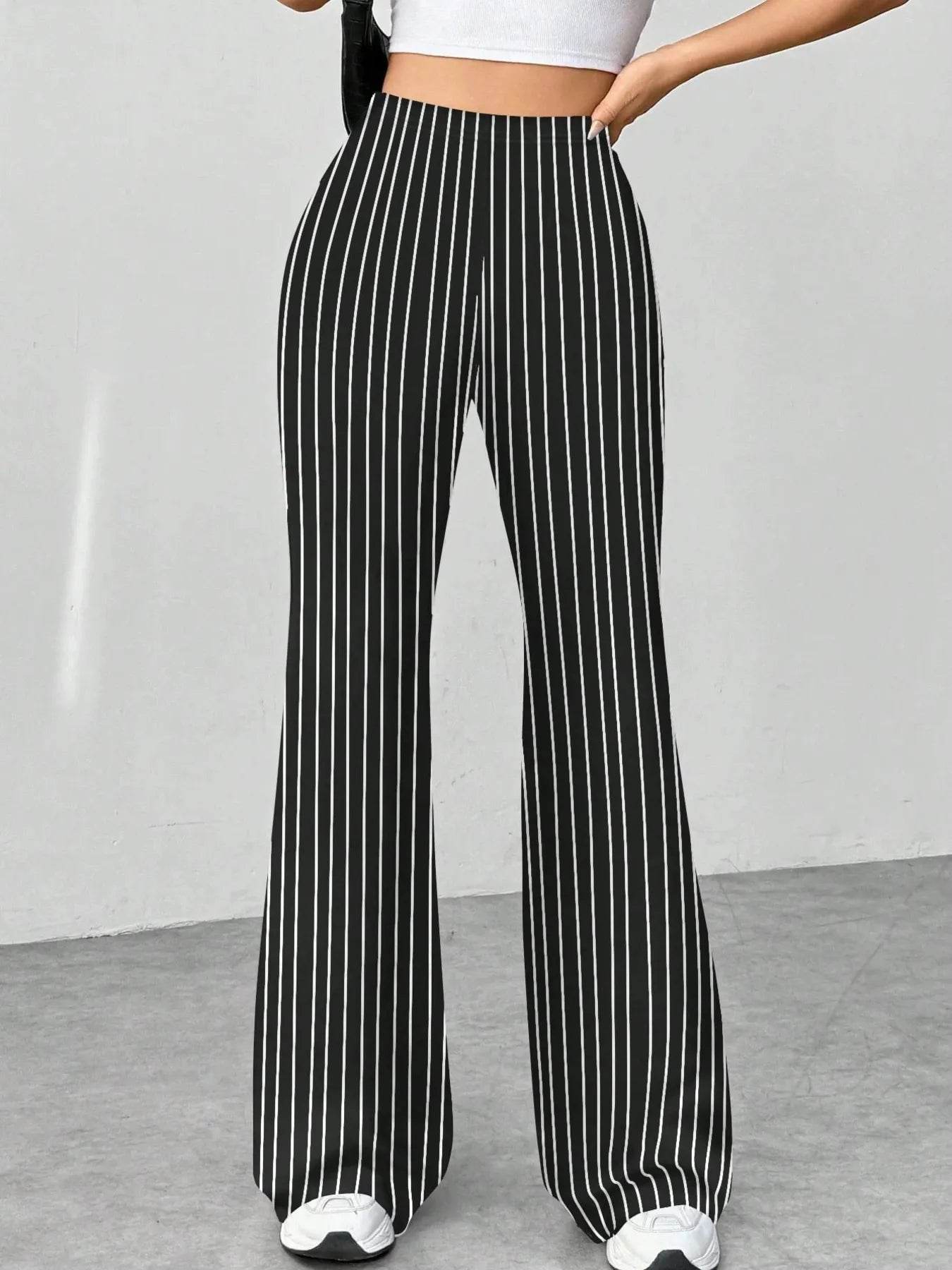 High Waisted Flare Pants Trendsi 6b0161866cb54af19e6962e552d839fe-Max-Origin