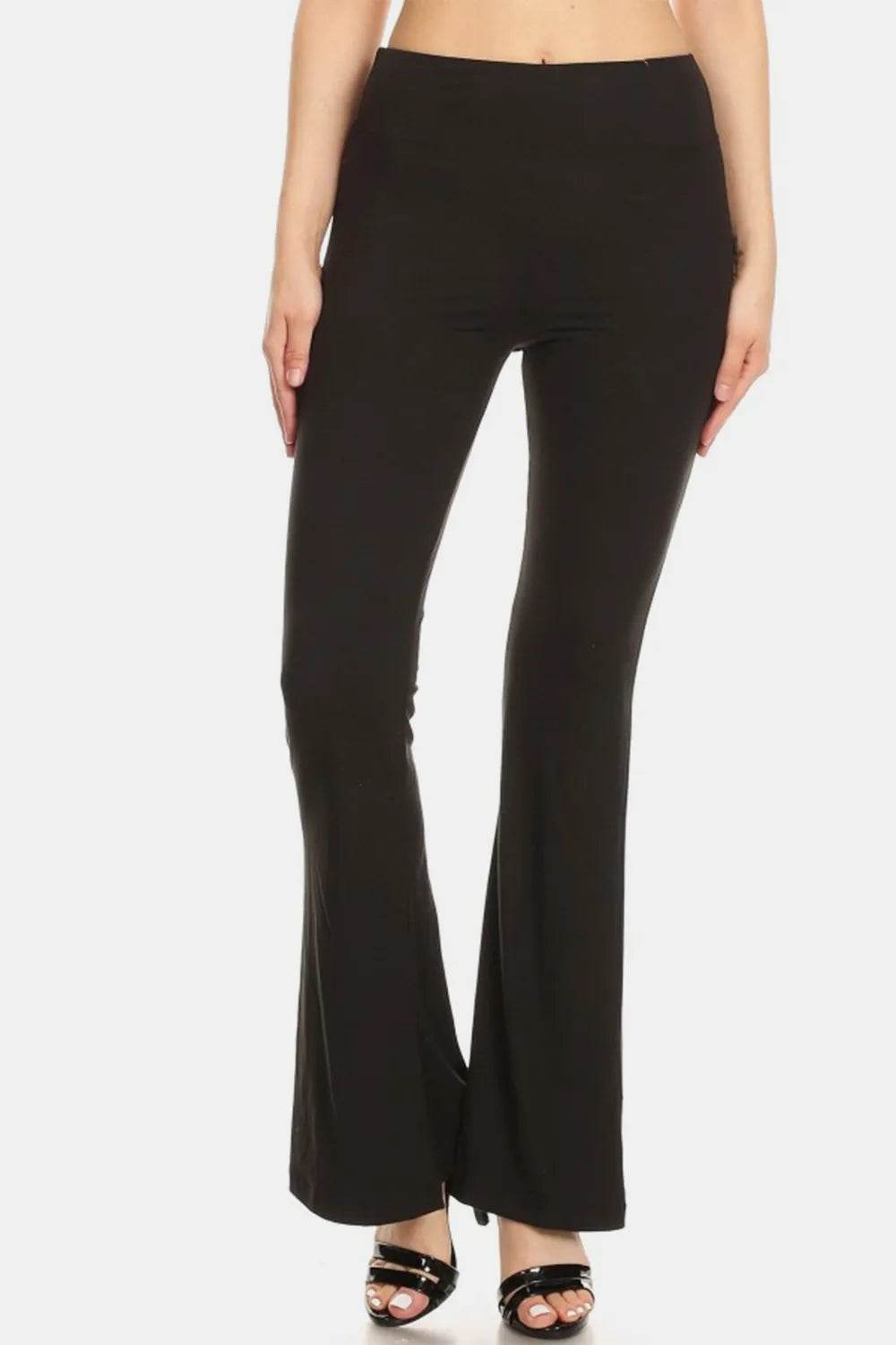 Leggings Depot High Waist Flare Leggings Trendsi 6b27fdf1-d994-45f8-b40b-e4e23305cdcc-Max