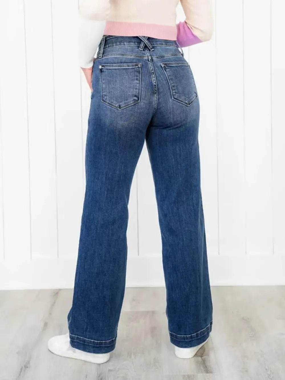 Washed Straight Leg Jeans Trendsi 6b5c3018-9bc6-40c1-b628-26bf8ada5c85-Max
