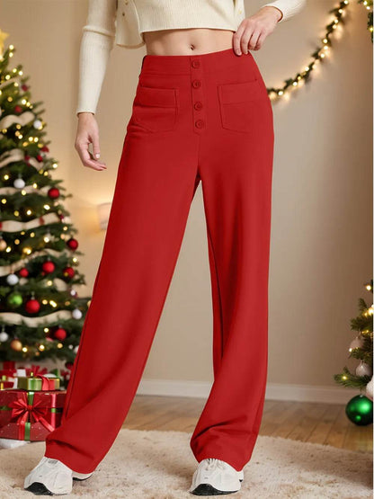 High Waist Wide Leg Pants Deep Red Trendsi 6b9bf805-1618-40b3-9b1e-726b2f69b912-Max