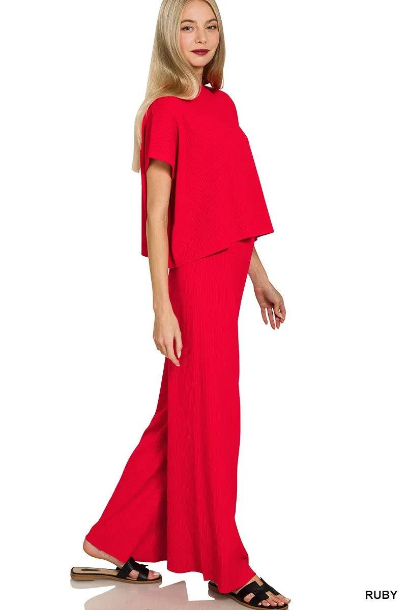 Zenana Viscose Sweater Short Sleeve Top and Pants Set Trendsi 6bddb509654e40a382c2b2b5c6001eb9-Max-Origin