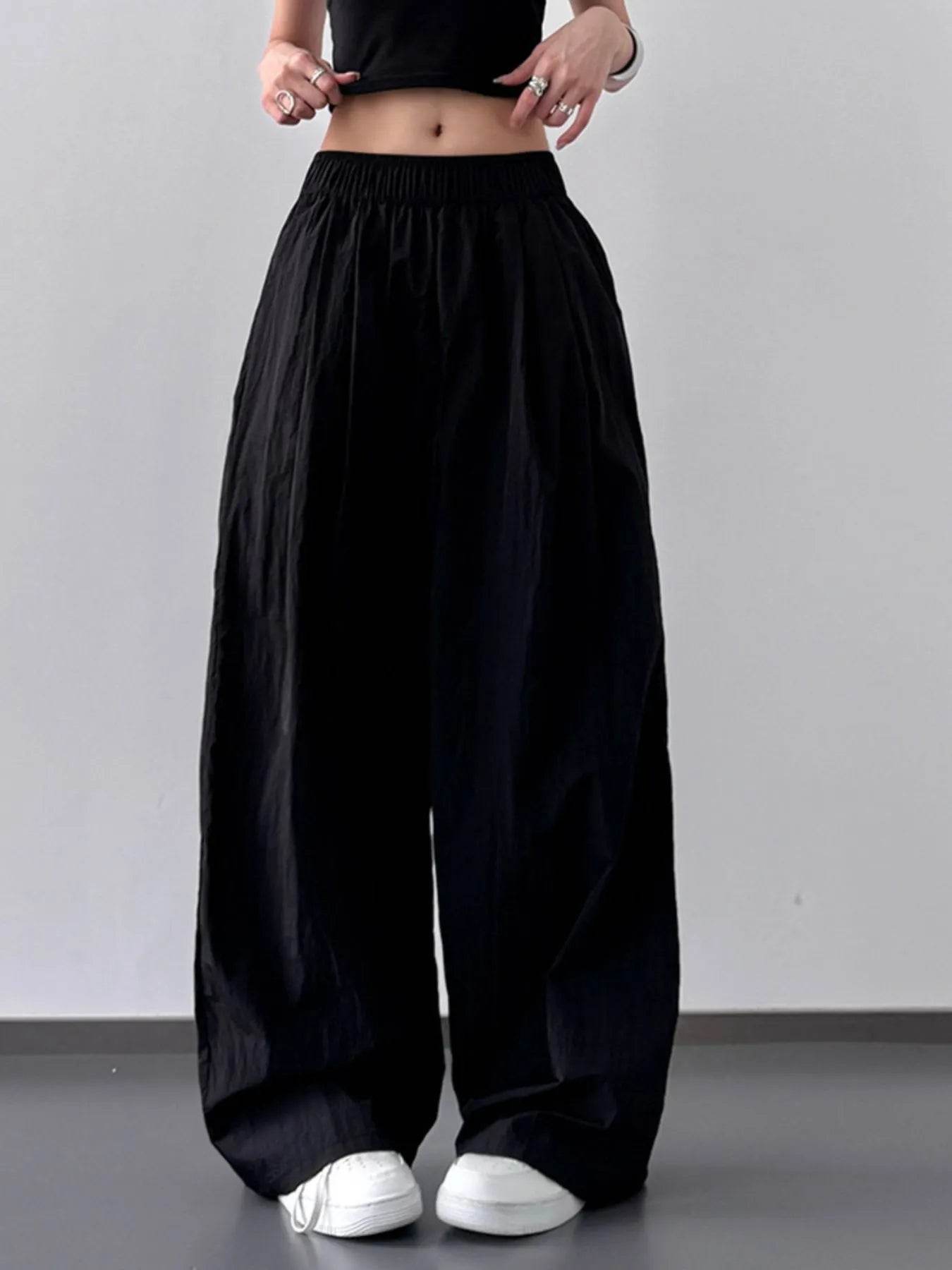 Wide Leg Elastic Waist Pants Trendsi 6be6ea80-3357-4500-bfbc-73ce2c28e558-Max-Origin