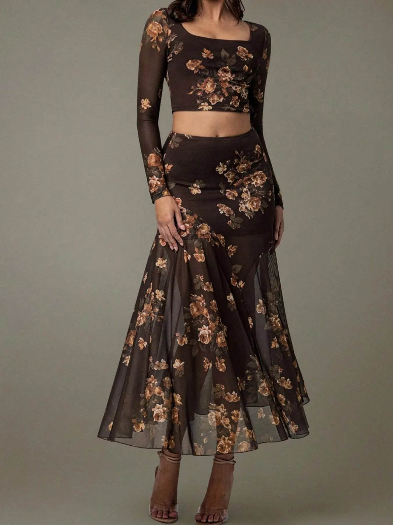 Floral Square Neck Top and Skirt Set Trendsi 6c24e8c3-441b-4d45-ba92-311466efc948-Max-Origin