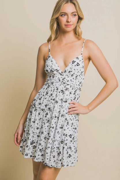 Love Tree Floral Tiered Cami Mini Dress Ivory Trendsi 6c267059-a142-4ad8-a626-66a952ca131e-Max