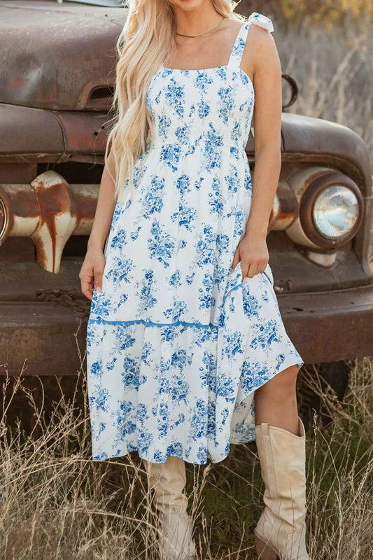 Printed Tie Shoulder Dress Trendsi 6c9201b3-c9cb-4a66-9314-fb6ded6e6a00-Max-Origin