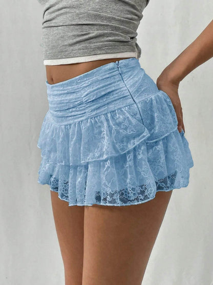 Lace Layered Mini Skirt Light Blue Trendsi 6ccbea1f-9e6e-4016-a7d7-b0a3d1c8bf76-Max-Origin