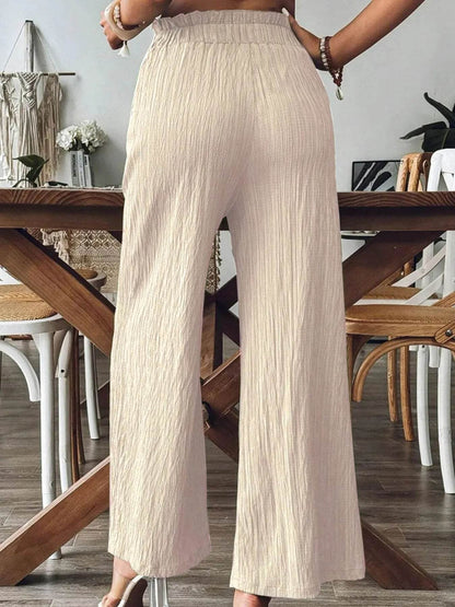 Textured Wide-Leg Pants Trendsi 6cdd4490b5ba4f548f0467db51af5b3d-Max-Origin
